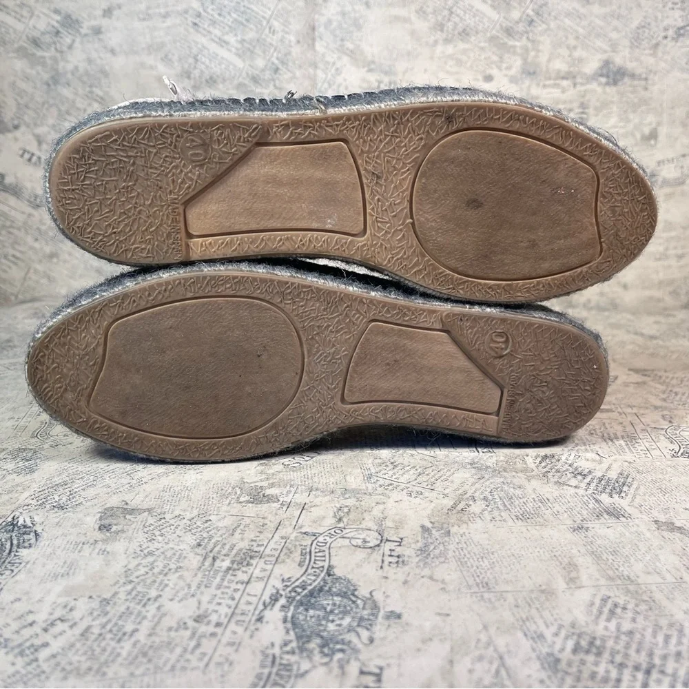 Zero + Maria Cornejo Zana Leather Flatform Lace-Up Espadrille Ankle Shoes Spain